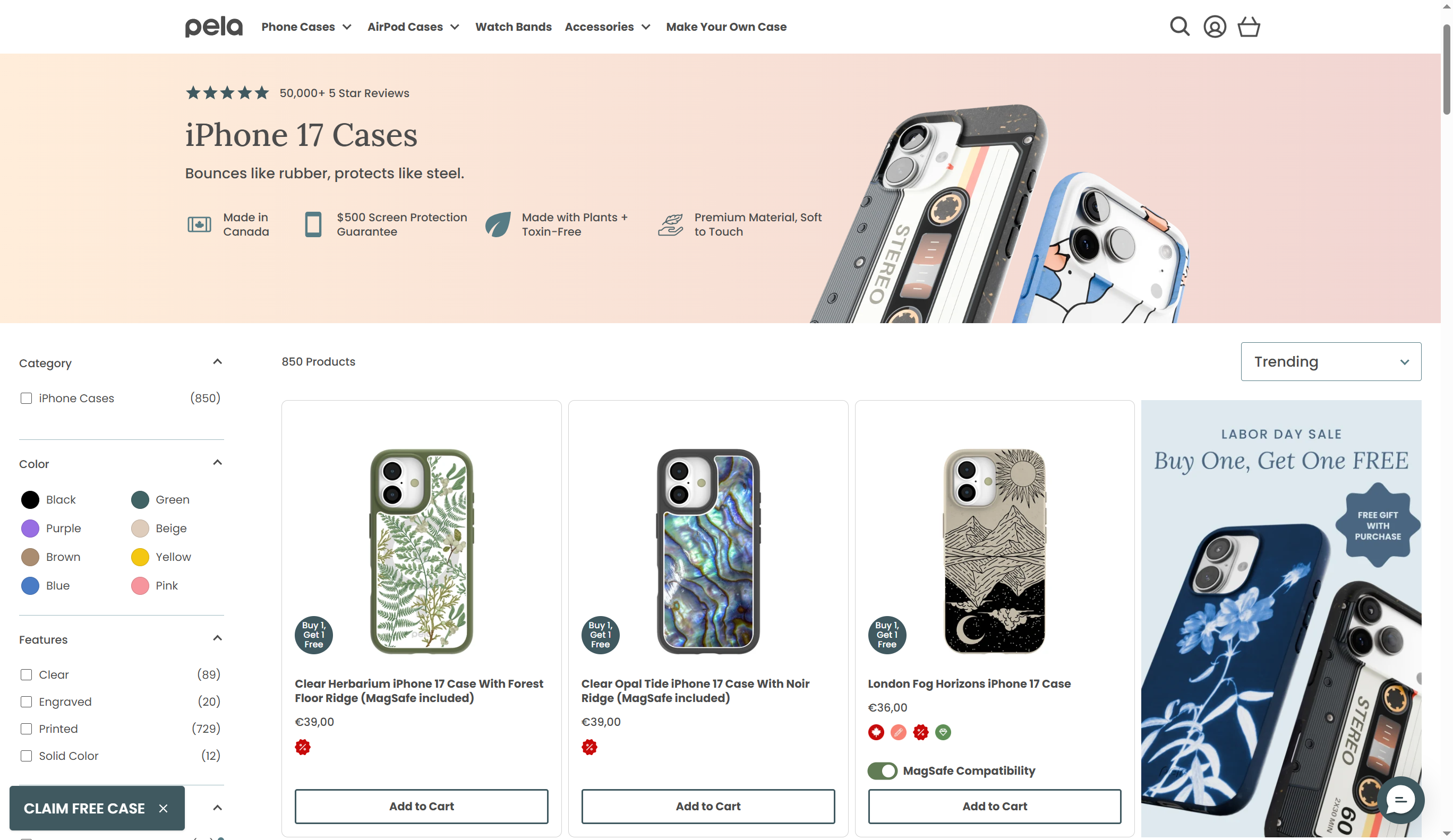 What is a phone case brand?